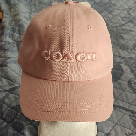 Coach Pink Minimalist Hat - Picture 1 of 4